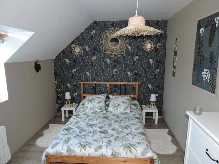 Cottage pour 2 personnes, avec vue ainsi que terrasse et jardin dans Tourville-la-Campagne