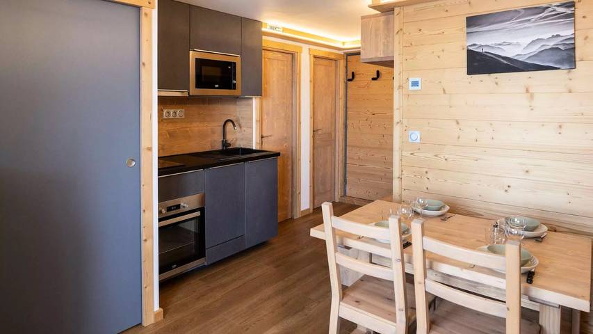 Gîte pour 4 personnes, avec vue à Val Thorens - 3
