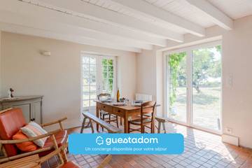 Gîte pour 5 personnes, avec terrasse et jardin, adapté aux familles à La Bernerie-en-Retz