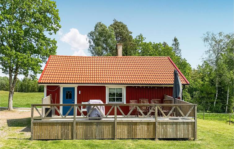 Ferienhaus für 8 Personen, mit Terrasse und Garten sowie Seeblick in Halland - 2