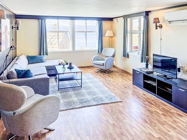 Ferienwohnung für 4 Personen, mit Balkon und Garten sowie Ausblick in Jondal - 3