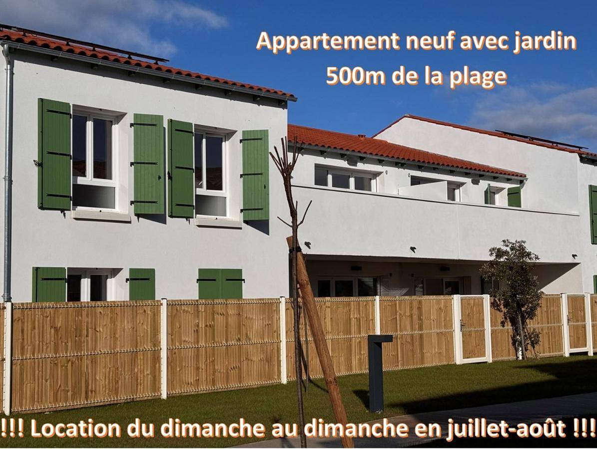 Appartement entier, Charmant T3 avec jardin à 5min de la plage 4 6 pers à La Cotinière in La Cotinière, Saint-Pierre-d'Oléron