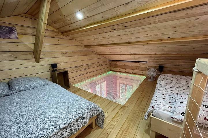 Gîte pour 5 personnes, avec balcon dans Lac de Charmes - 2