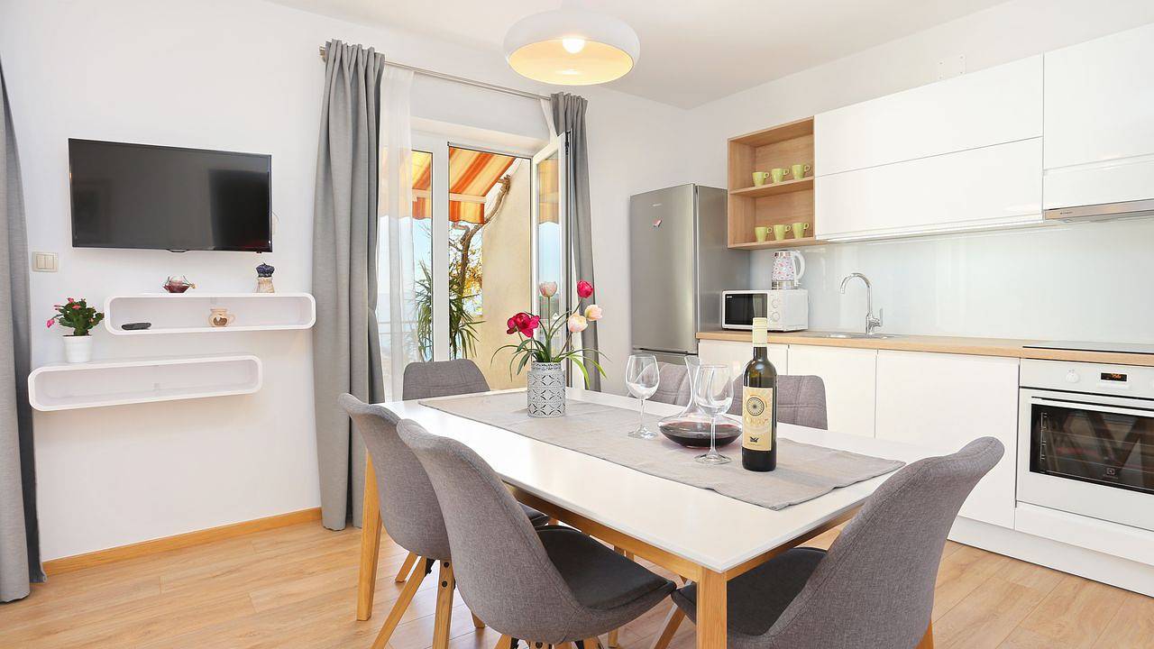 Apartamento vacacional entero, Ferienwohnung für 6 Personen (59 m²) in Podgora in Podgora, Rivera de Makarska