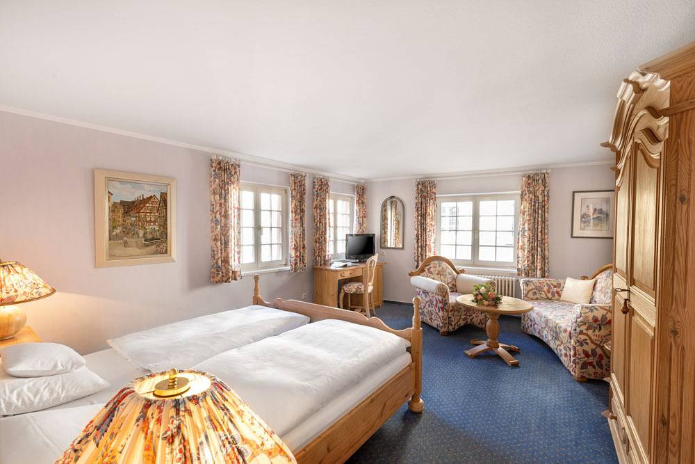 Boutique-Hotel 3 Stuben - Einzelzimmer in Meersburg, Region Bodensee-Oberschwaben