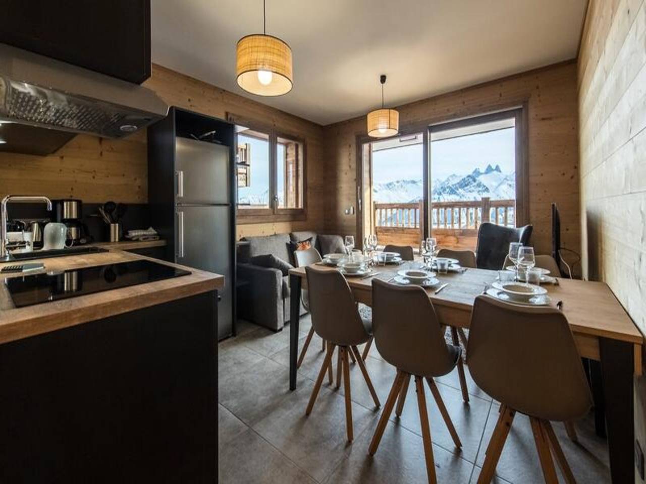 Ganze Wohnung, Ferienwohnung in Les Sybelles mit Skizugang in La Toussuire, Fontcouverte-la-Toussuire