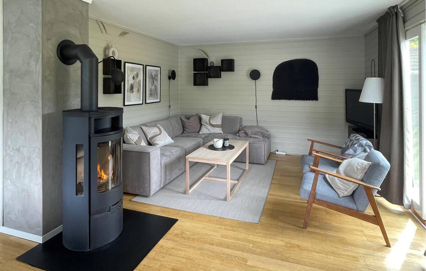 Vacation house for 9 people with yard in Hardangerfjord