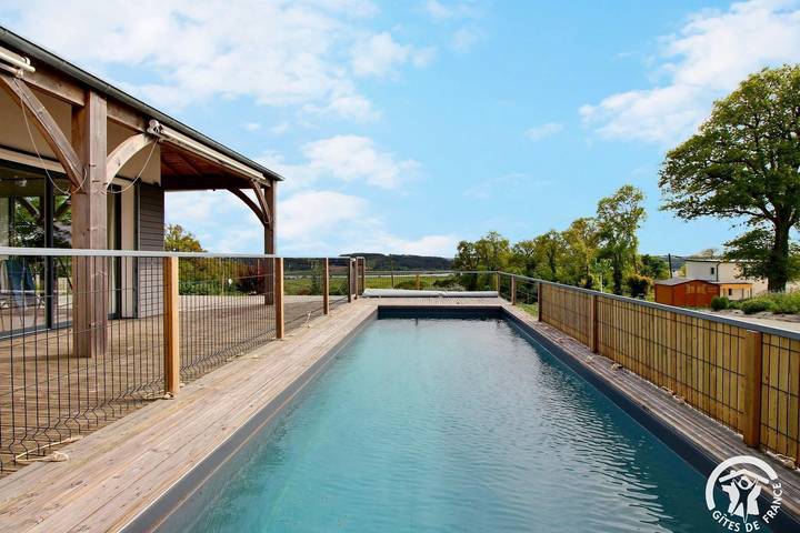 Gîte pour 2 personnes, avec Terrasse ainsi que Jardin et Piscine à Béganne - 2