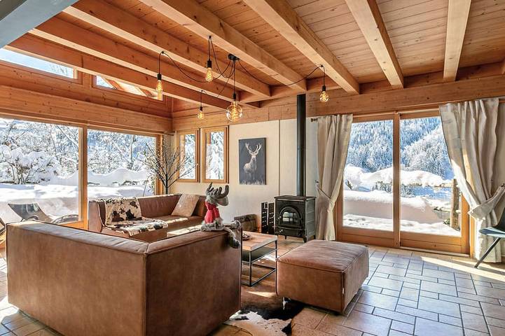 Agritourisme pour 13 personnes, avec balcon à La Clusaz