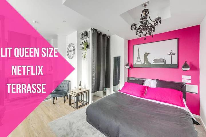 Appartement de vacances pour 2 personnes, avec Terrasse à Chevilly-Larue