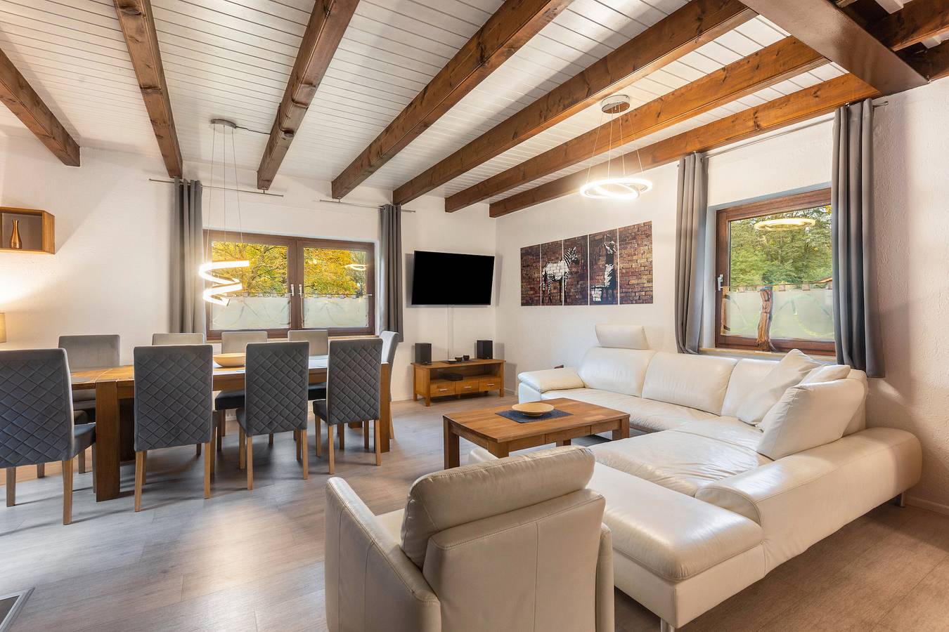 Ferienhaus 'Sophie' mit privater Terrasse, privatem Garten und Wlan in Silbersee, Frielendorf