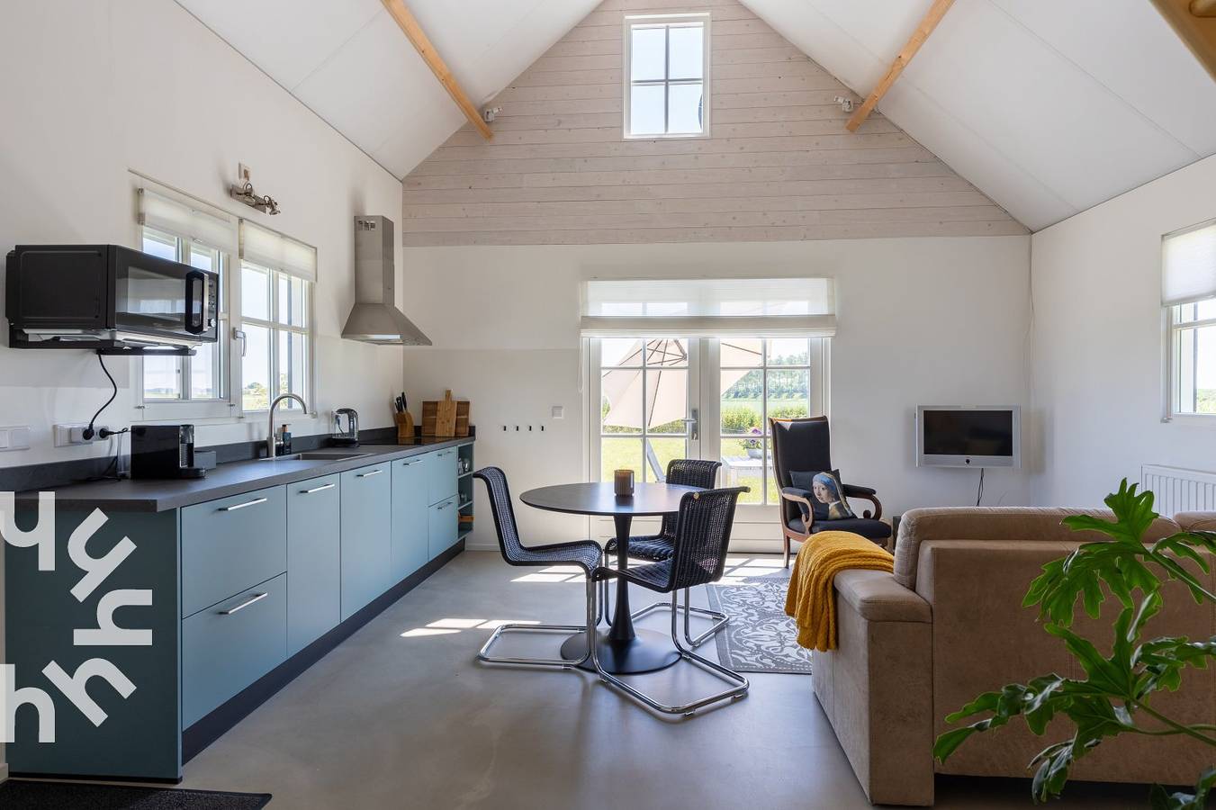 Wunderschönes 3-Personen-Ferienhaus mit Panoramablick bei Kamperland in Kamperland, Niederländische Nordsee