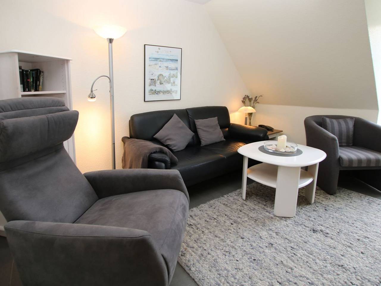 Ganze Ferienwohnung, Lüttmarsch 13, Whg. 9 - Ferienwohnung mit 2- Zimmern auf ca. 35m² in Wyk auf Föhr (Stadt), Wyk auf Föhr