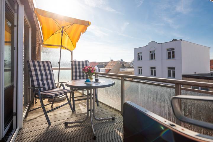 Ferienwohnung für 3 Personen, mit Balkon, mit Haustier auf Norderney - 4