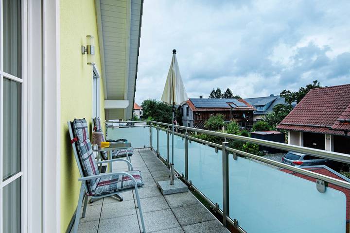Ganzes Studio, Einzimmerapartment 'Mia' mit Bergblick, Balkon und Wlan in Ihrlerstein, Ostbayern