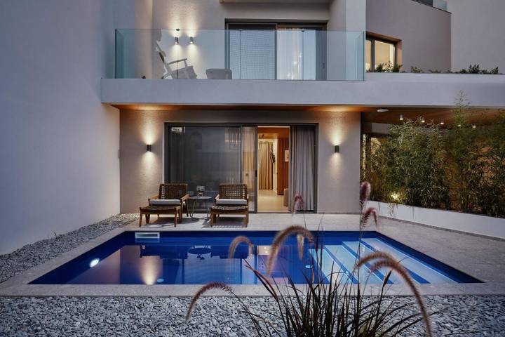 Ferienhaus für 2 Personen, mit Pool und Garten in Nafplio