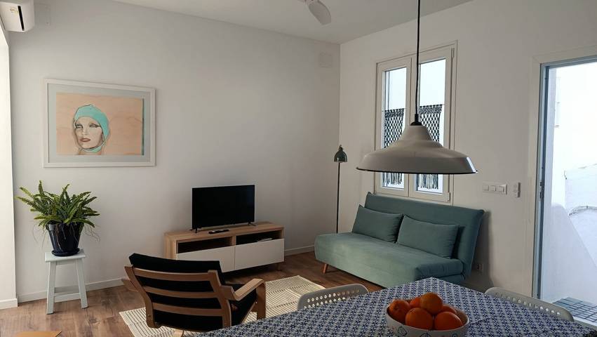 Apartamento inteiro, La Marinera, apartamento encantador com terraço perto da praia in Barbate, Costa de la luz