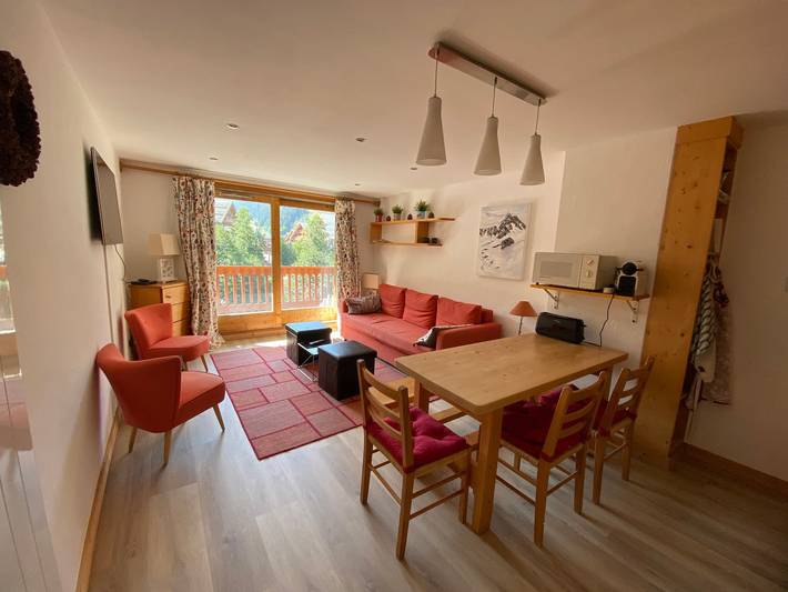 Hütte für 4 Personen, mit Balkon in Méribel