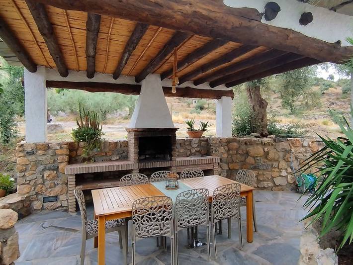 Casa rural para 12 personas, con Balcón y Terraza además de Jardín y Piscina en Yegen - 3