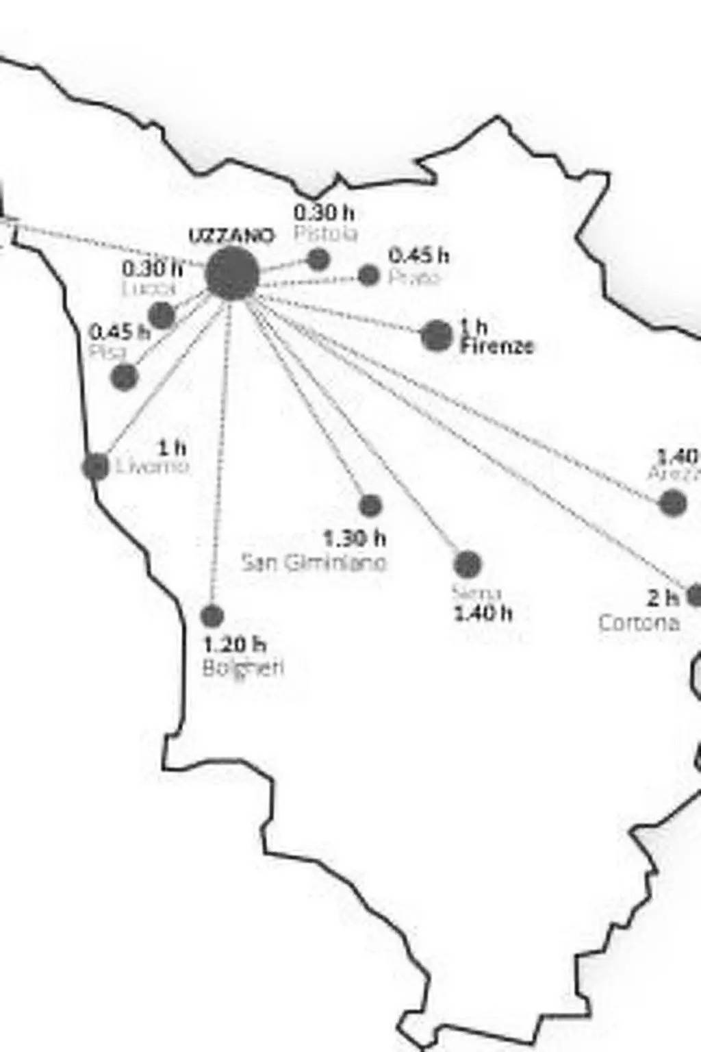 Ganze Wohnung, 6 Zimmer 4 Personen in Uzzano, Pistoia Provinz