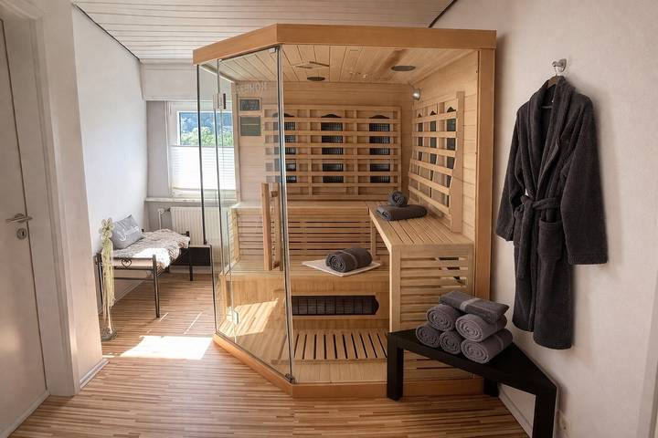 Ferienwohnung für 4 Personen, mit Garten und Sauna in Loreley - 2