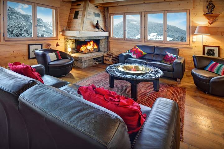 Chalet pour 12 personnes, avec jardin à Saint-Jean-de-Sixt