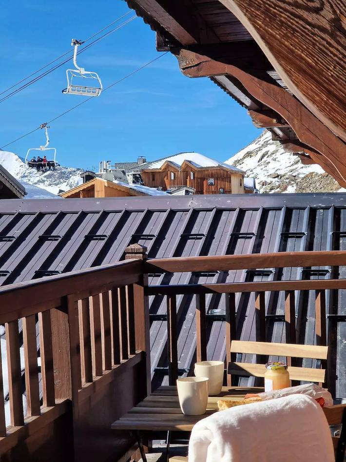 Chalet for 8 people, with balcony, with pets in Val Thorens