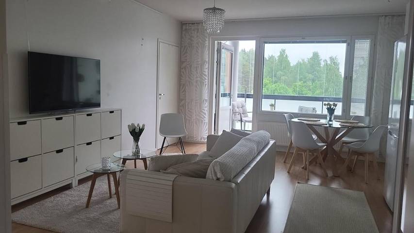 Ferienwohnung für 4 Personen, mit Sauna und Balkon sowie Ausblick - 1
