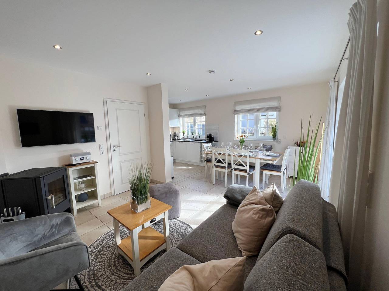 Ganze Ferienwohnung, Neu! Friesenhaus "Inselherz" Eg-Wohnung in Tinnum, Sylt (Gemeinde)