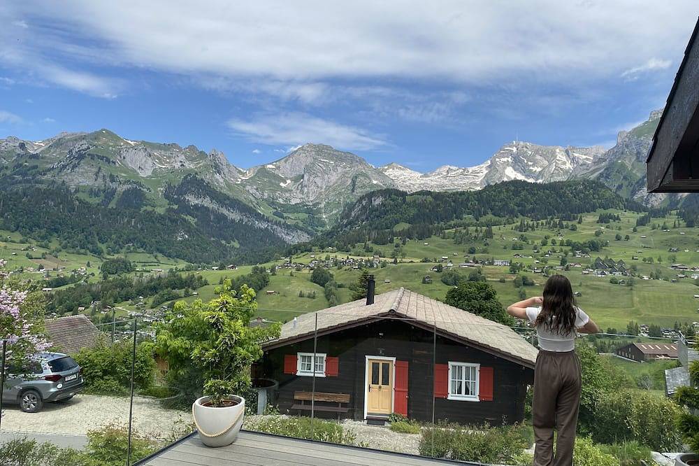 Beautiful chalet on the piste in the Swiss Alps in Unterwasser, Wildhaus-Alt St. Johann
