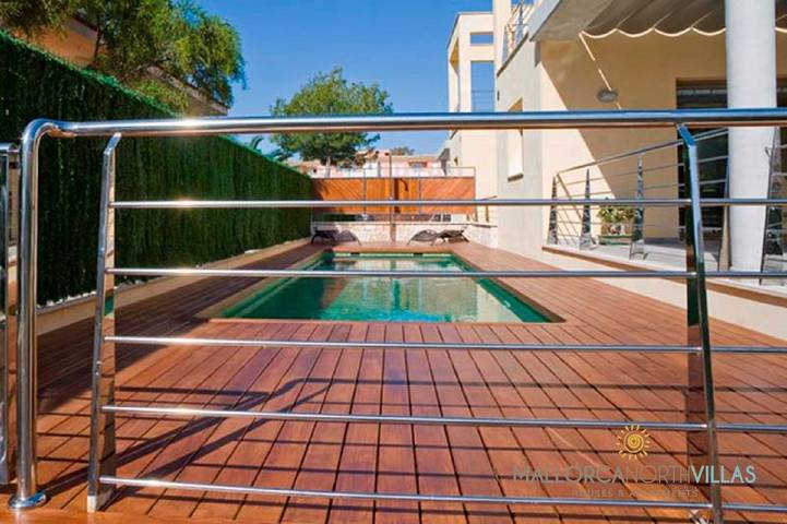 Finca mit Pool für 6 Personen, mit Terrasse in Playa de Muro - 3