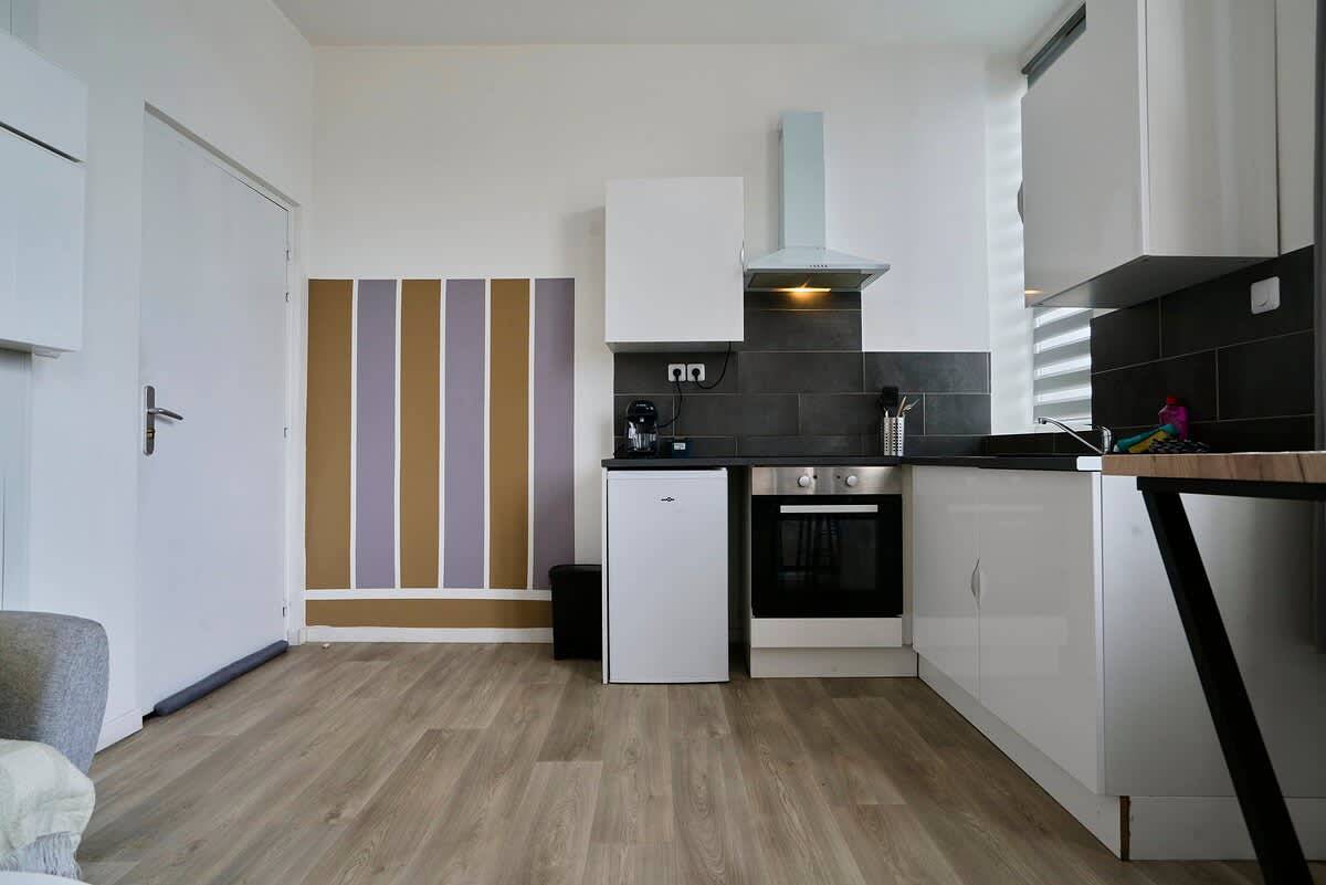 Ganze Wohnung, En Déplacement 5, Calme et lumineux in Tourcoing, Lille und Umgebung