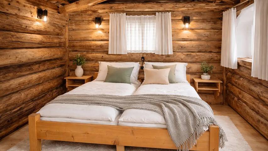 Hütte für 9 Personen, mit Garten und Sauna sowie Terrasse in Alpbach