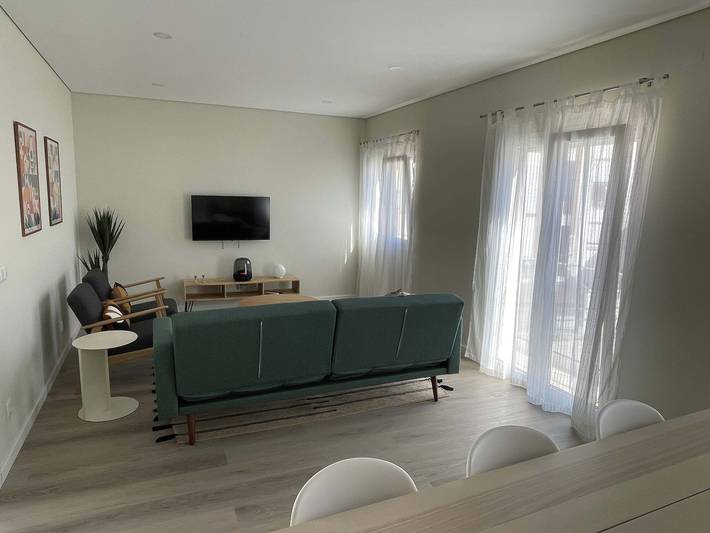 Ganze Wohnung, Ferienwohnung für 4 Personen mit Garten in Peniche, Leiria District