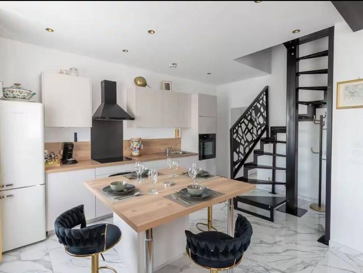 Ganze Wohnung, Duplex mit Spa & Sauna - 4 Pers. in La Sentinelle, Valenciennes und Umgebung