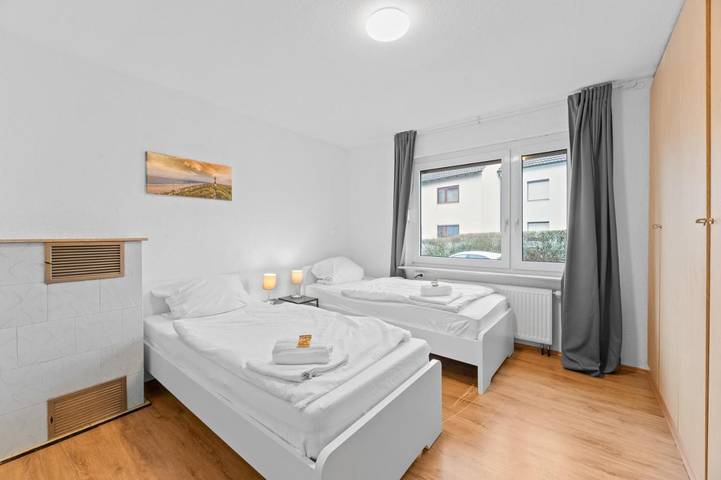 Ferienwohnung für 6 Personen, mit Garten und Ausblick sowie Terrasse