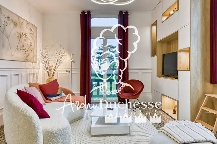 Appartement de vacances pour 4 personnes, avec Terrasse et Jardin