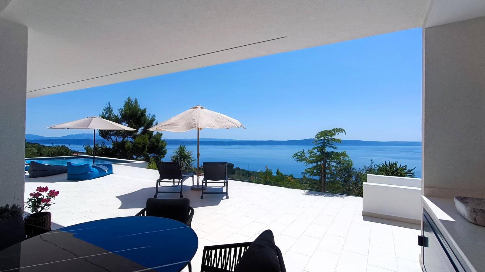  Villa Skyblue mit Pool in Podgora, Makarska Riviera