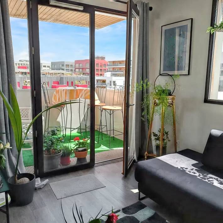 Appartement de vacances pour 3 personnes, avec balcon