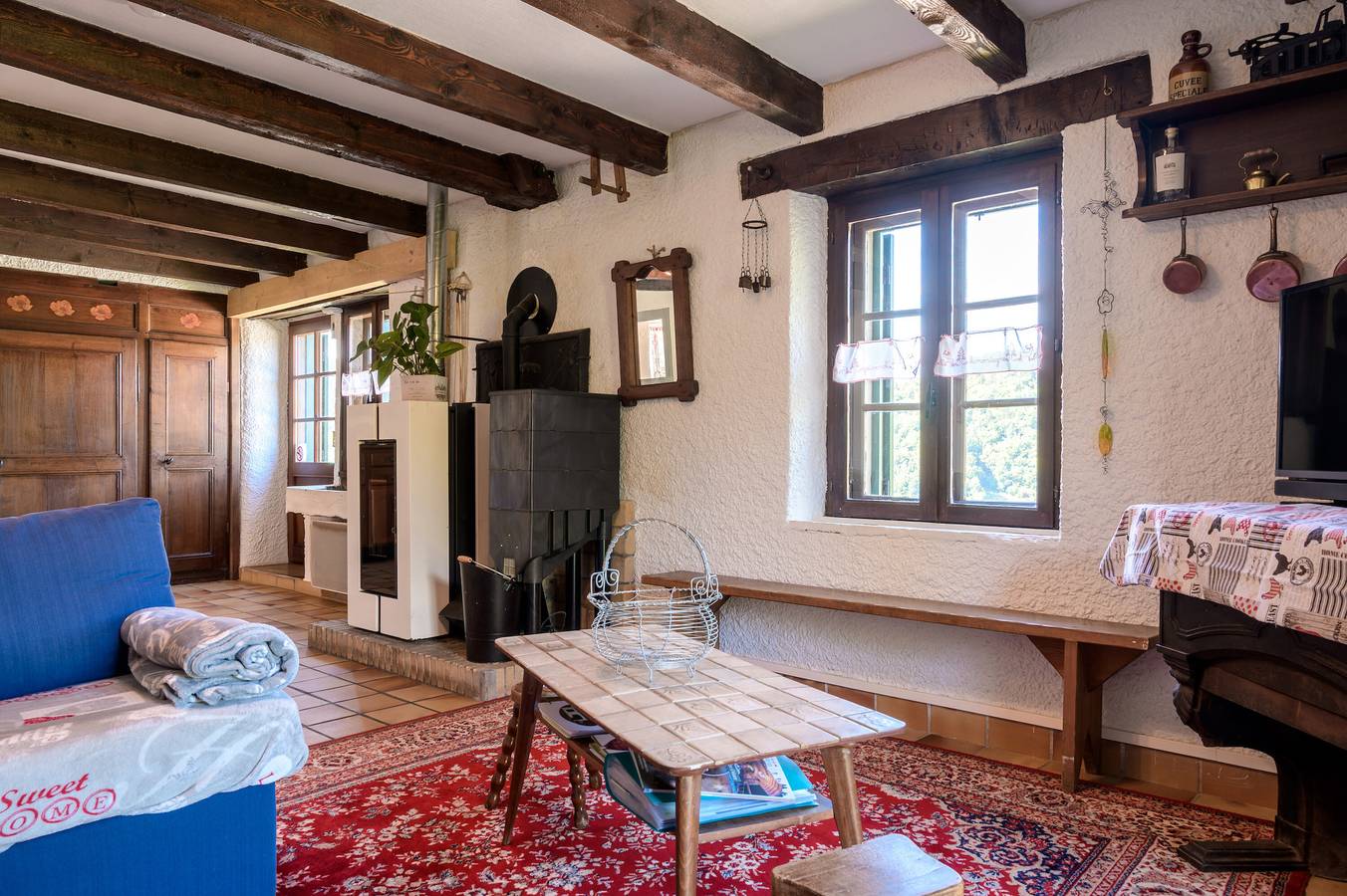 Maison de Vacances 'Maurice' avec Vue sur la Montagne, Terrasse Privée et Jardin Privé in Saint-Maurice-sur-Moselle, Région d'Épinal