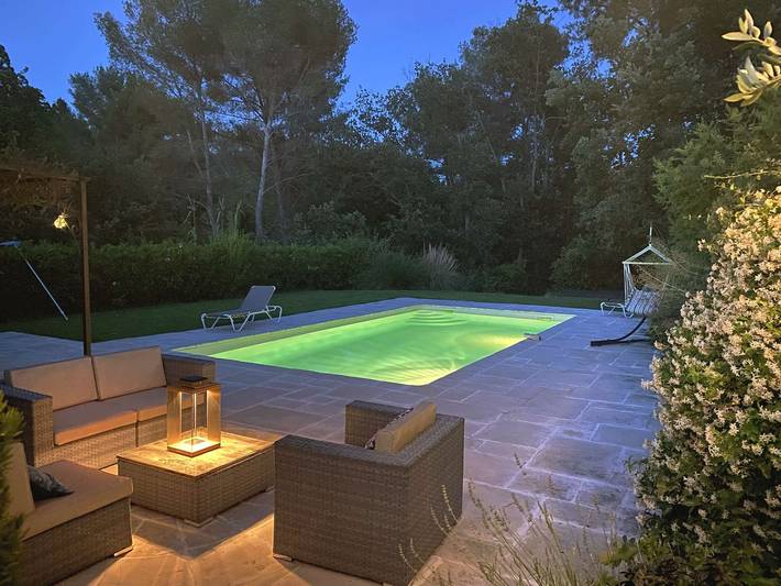 Location de vacances pour 9 personnes, avec piscine et jardin à La Cadière-d'Azur - 4