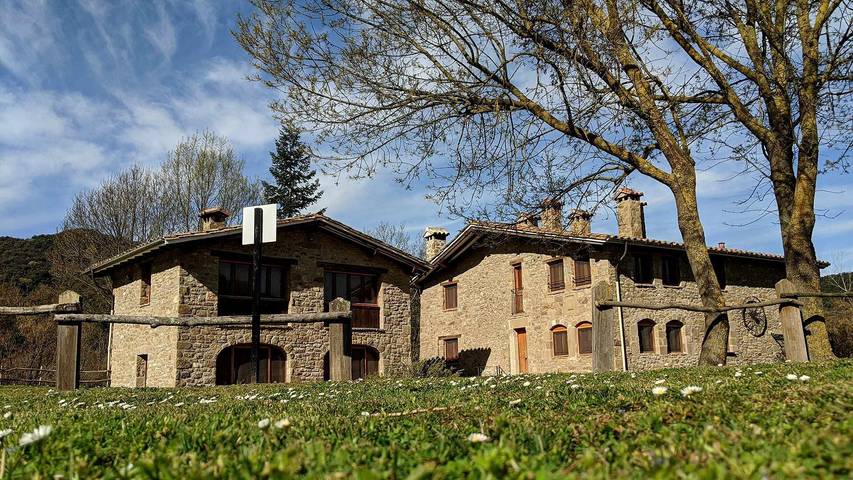 Apartamento de vacaciones para 4 personas, con Jardín en Garrotxa