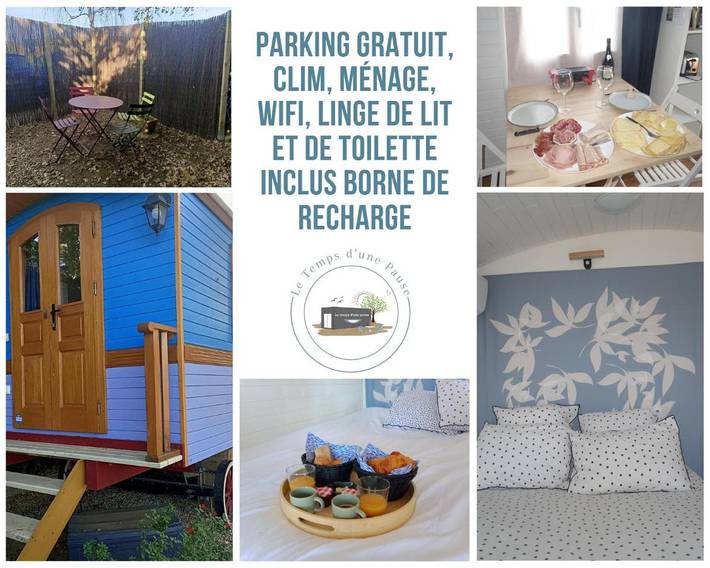 Location de vacances pour 2 personnes, avec vue et terrasse, animaux acceptés à Montmerle-sur-Saône - 2
