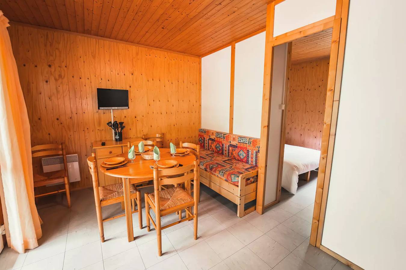 Chalet 4/5 pers. au Camping du Golf in La Canourgue, Région de Mende