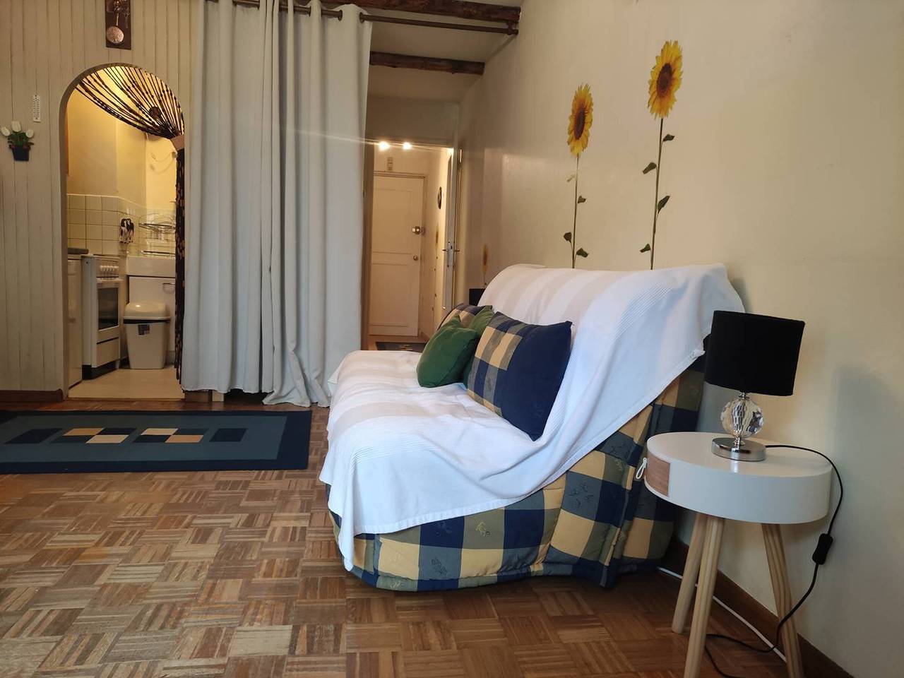 Estudio entero, Estudio cómodo a pie de pistas con terraza in Le Sauze, Enchastrayes