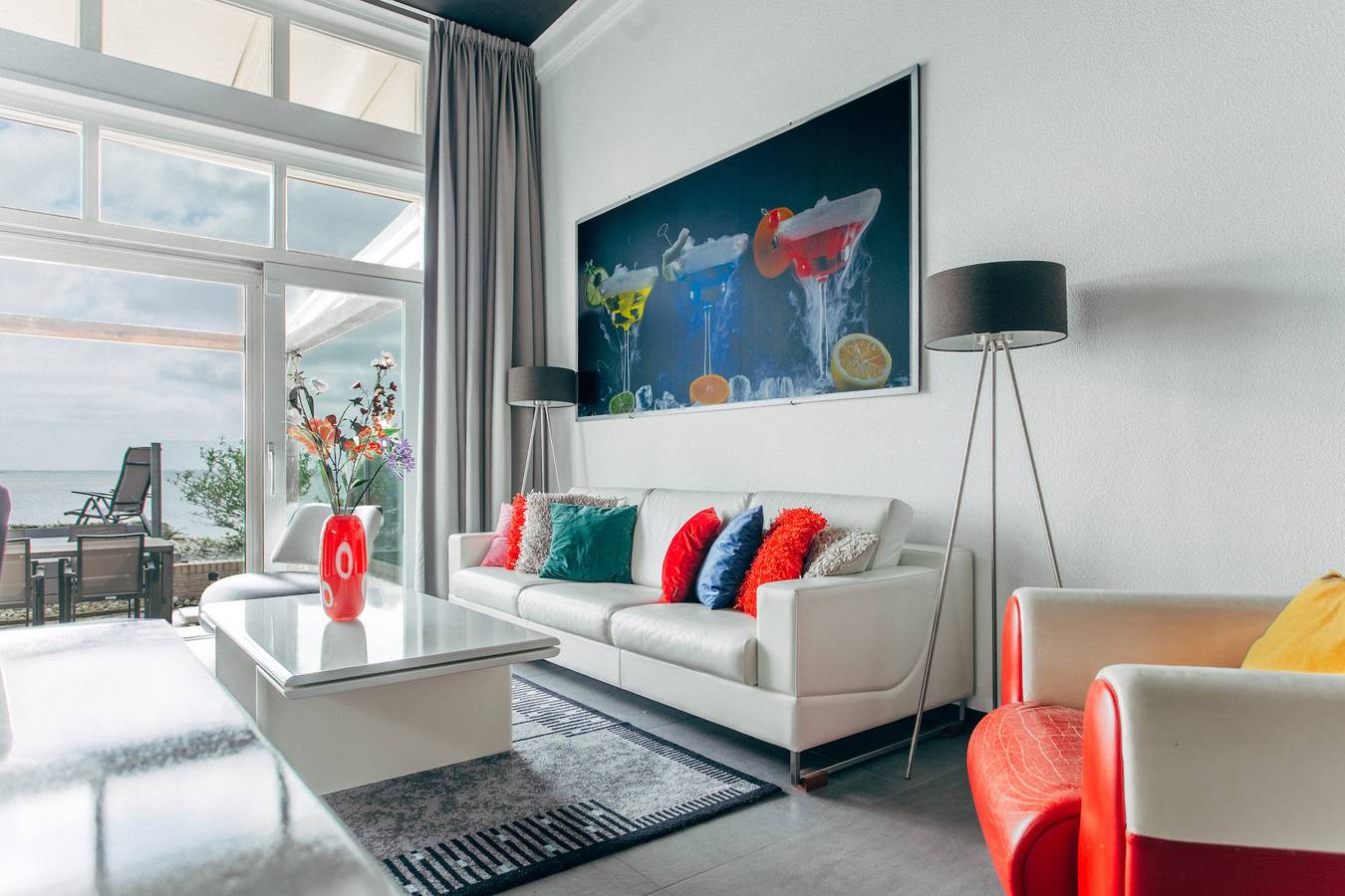 Beach Resort Makkum — Dijkvilla Deluxe met Sauna - 6 personen in Makkum, Ijsselmeer