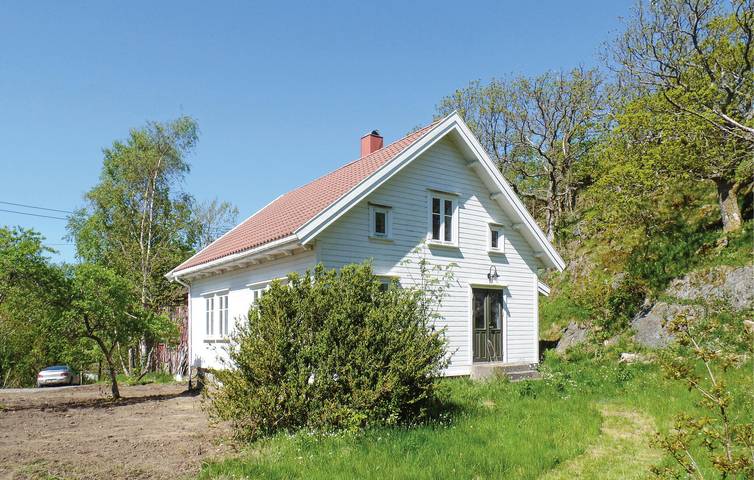 Ferienhaus für 6 Personen mit Garten in Mandal