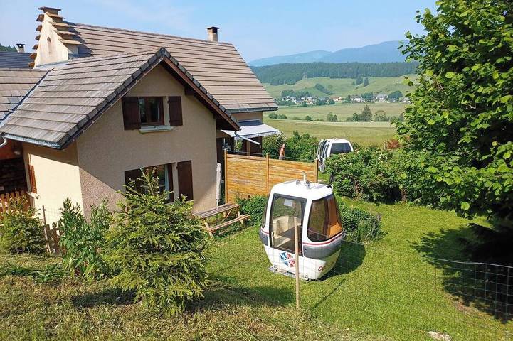 Maison de vacances pour 3 personnes, avec Jardin
