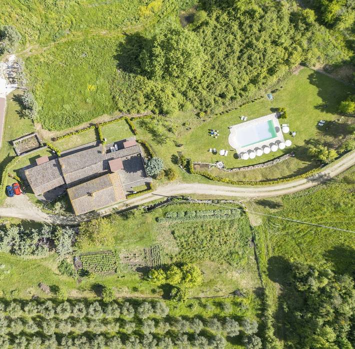 Bauernhof für 7 Personen, mit Garten und Pool in der Toskana - 4