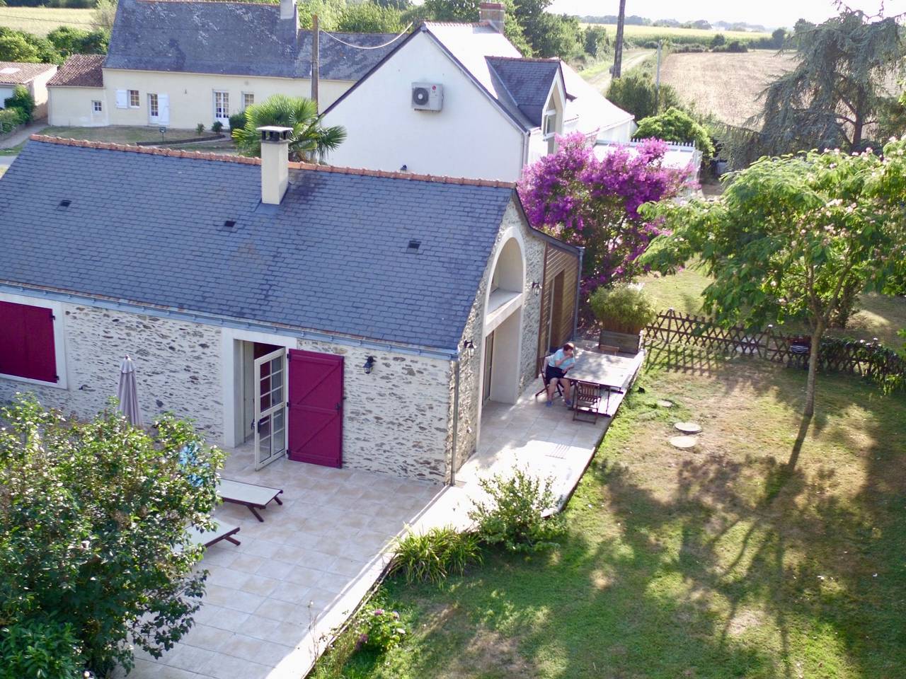 "Au Bas Chalonge Gîte" in Ligné, Vallée de la Loire